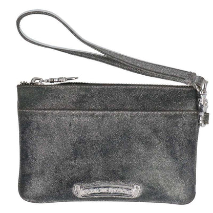 Chrome Hearts ZPR CHNG PURSE2 Glitter Change Purse Gray
