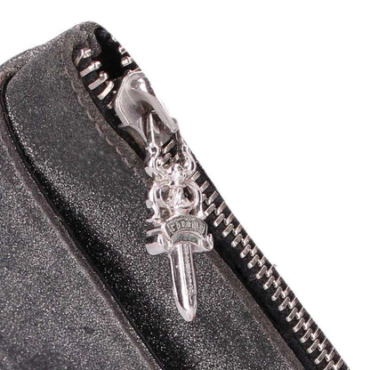 Chrome Hearts ZPR CHNG PURSE2 Glitter Change Purse Gray