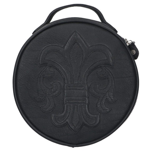 Chrome Hearts BS Flare Leather Case w/ Cable Black