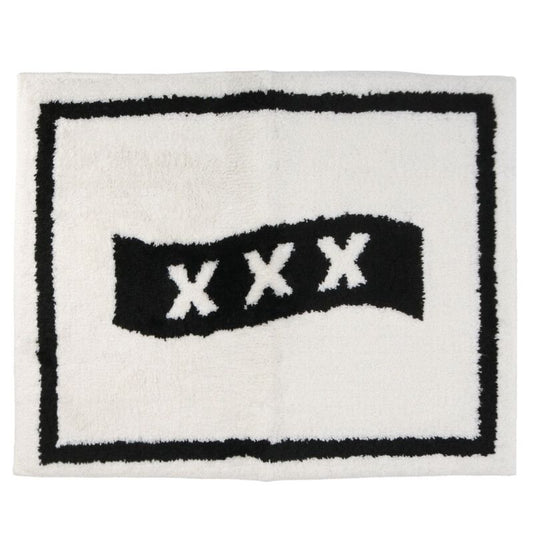 GOD SELECTION XXX White Logo Design Rug Mat Size FREE