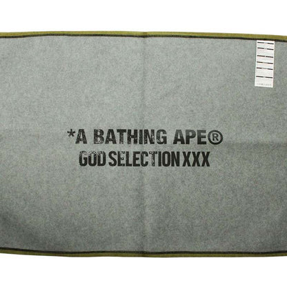 GOD SELECTION XXX x BAPE Camo Pattern Rug Mat Khaki