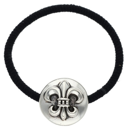 Chrome Hearts Flared button hair tie Silver x Black Multi