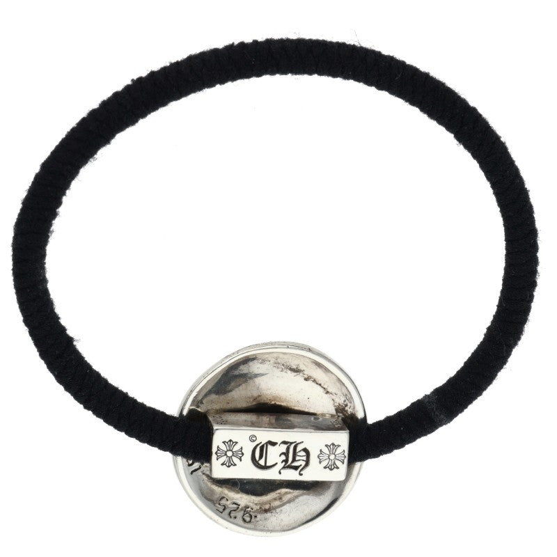 Chrome Hearts Flared button hair tie Silver x Black Multi