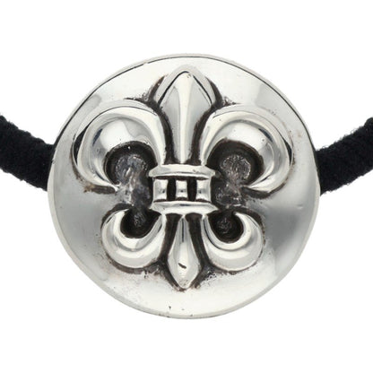 Chrome Hearts Flared button hair tie Silver x Black Multi