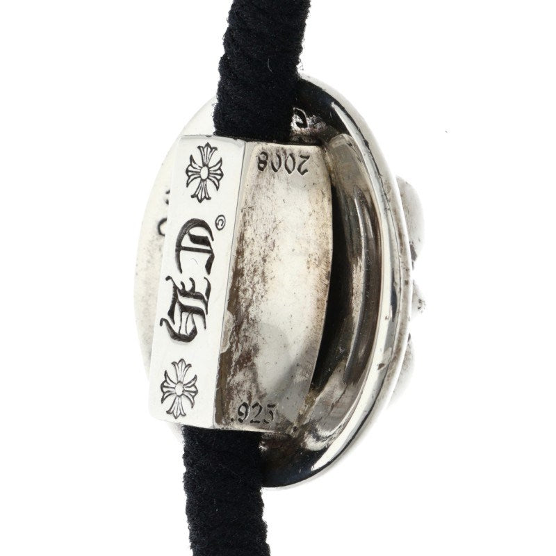 Chrome Hearts Flared button hair tie Silver x Black Multi