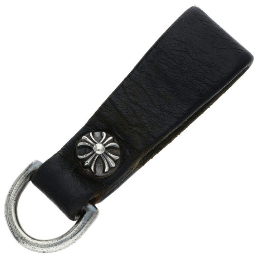 Chrome Hearts Cross Ball Belt Loop Black x Silver