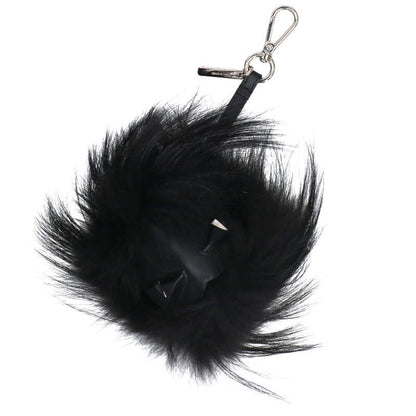 FENDI Bag Bugs Monster Key Holder Black Size ONE SIZE