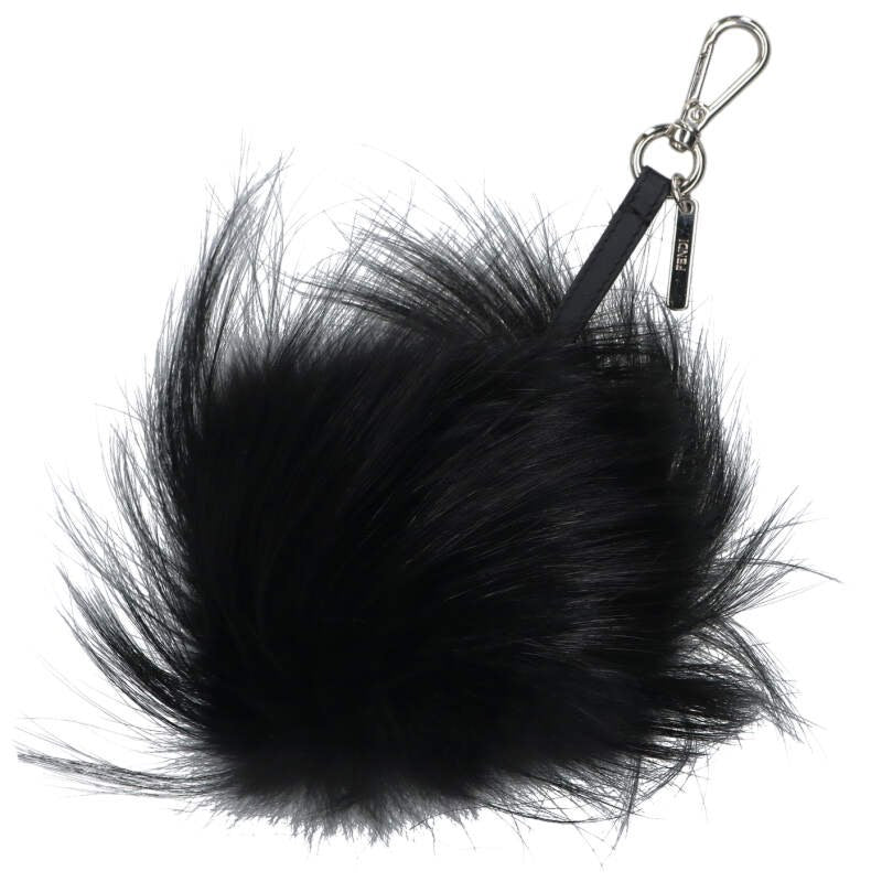 FENDI Bag Bugs Monster Key Holder Black Size ONE SIZE