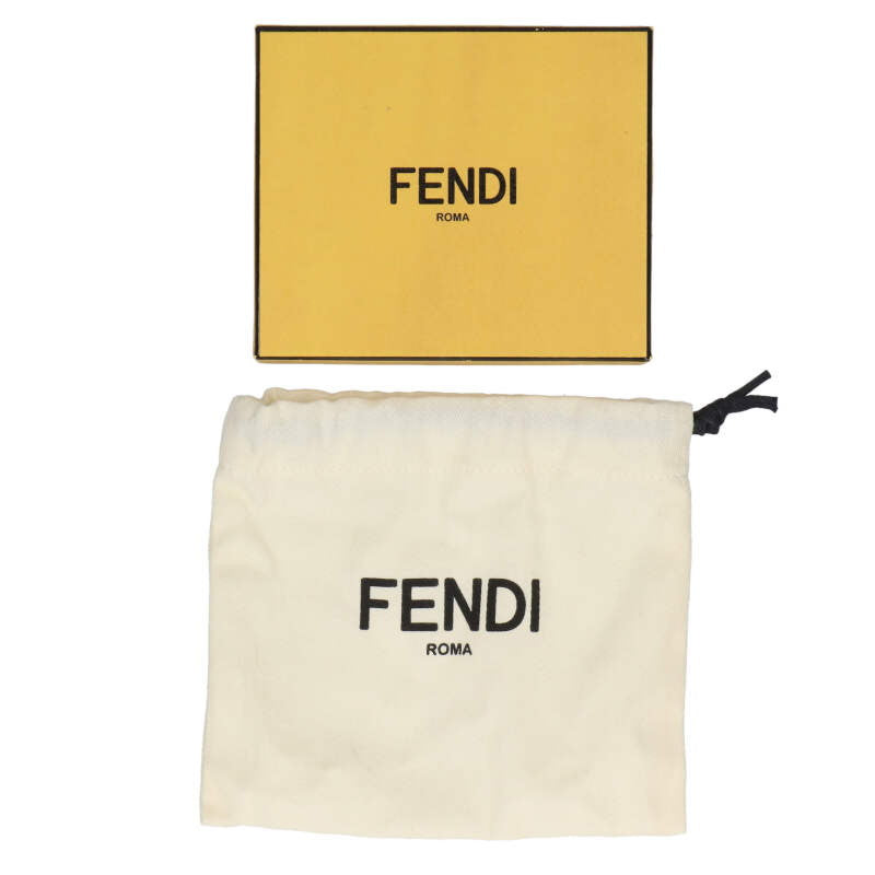FENDI Bag Bugs Monster Key Holder Black Size ONE SIZE