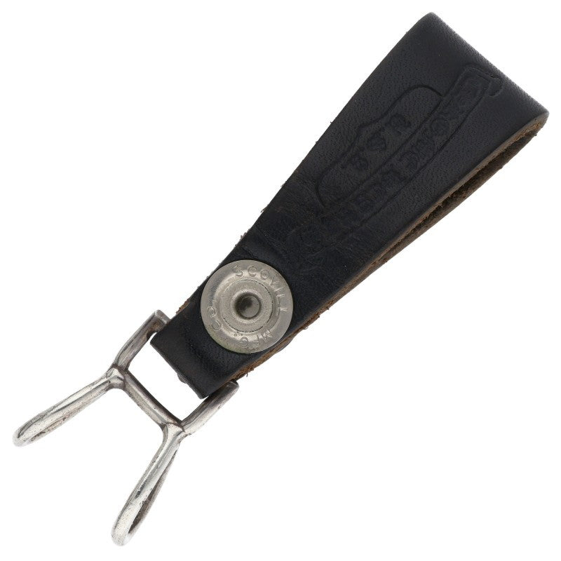 Chrome Hearts Celtic Ball Button Loop Black Belt Size ONE SIZE