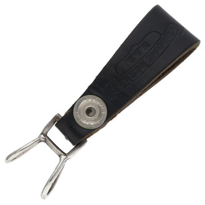 Chrome Hearts Celtic Ball Button Loop Black Belt Size ONE SIZE