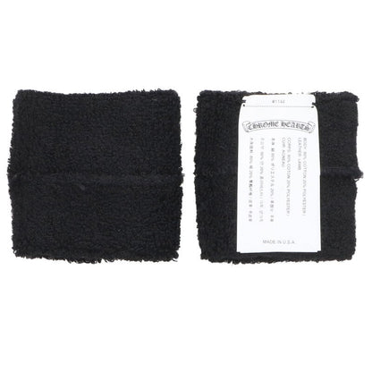 Chrome Hearts Patent Cross Patch Wristband Black x Pink