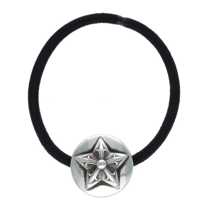 Chrome Hearts Star Button Hairband Silver Concho