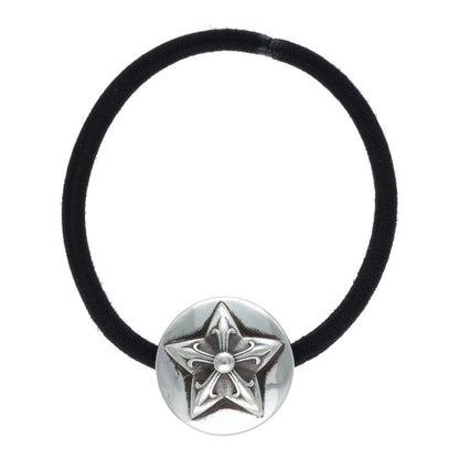Chrome Hearts Star Button Hairband Silver Concho
