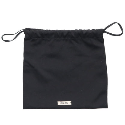 miumiu Stone Embellished Headband Clear