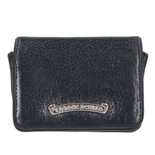 Chrome Hearts Arch Logo Plate Leather Card Size ONE SIZE