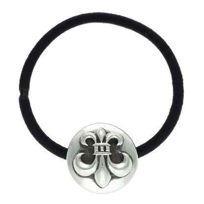 Chrome Hearts Flared button hair tie Silver x Black