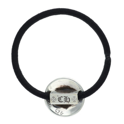 Chrome Hearts Flared button hair tie Silver x Black