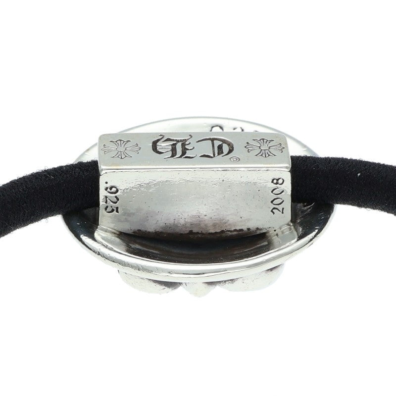 Chrome Hearts Flared button hair tie Silver x Black