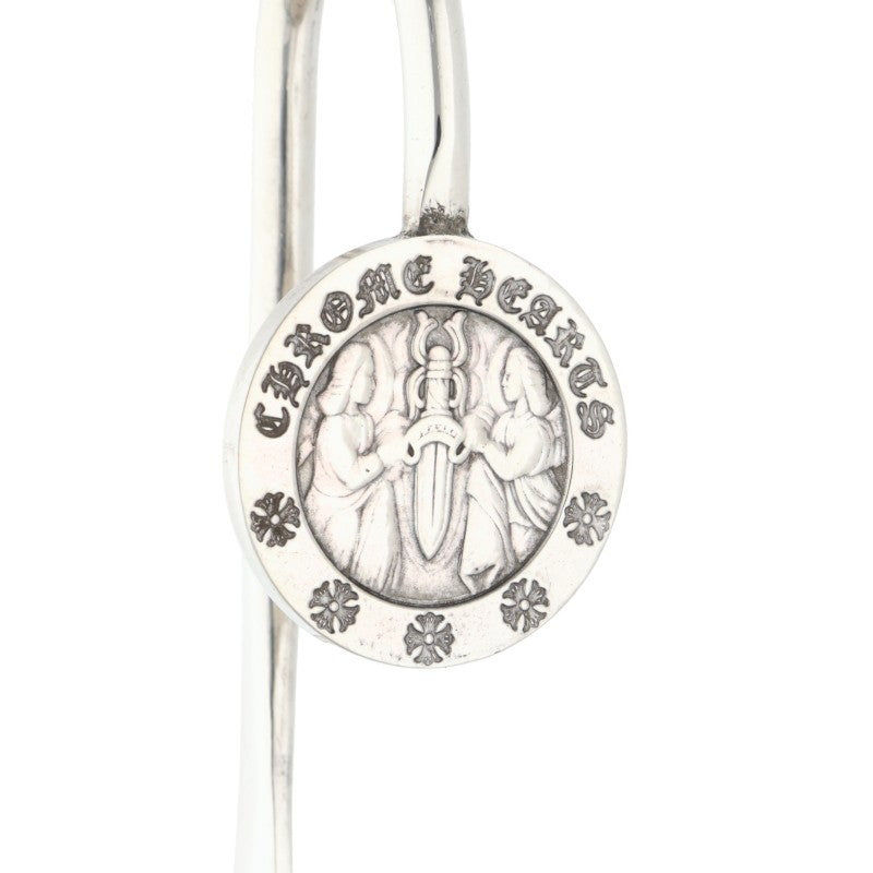 Chrome Hearts Angel Medal Silver Bookmark