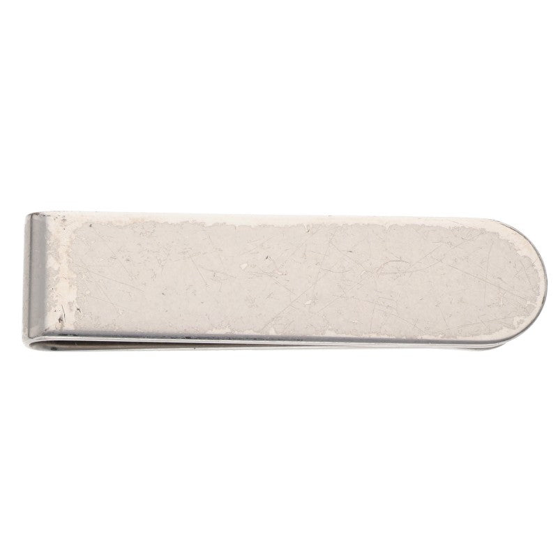 Saint Laurent Paris Logo Silver Money Clip Silver One Size