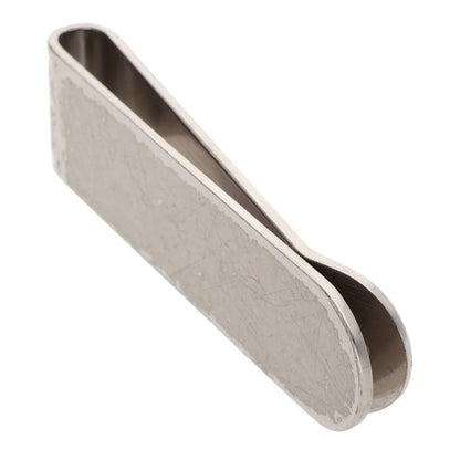 Saint Laurent Paris Logo Silver Money Clip Silver One Size