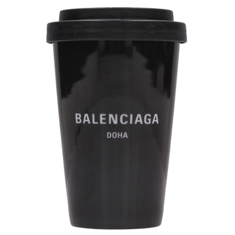 Balenciaga Logo Print Tumbler Black