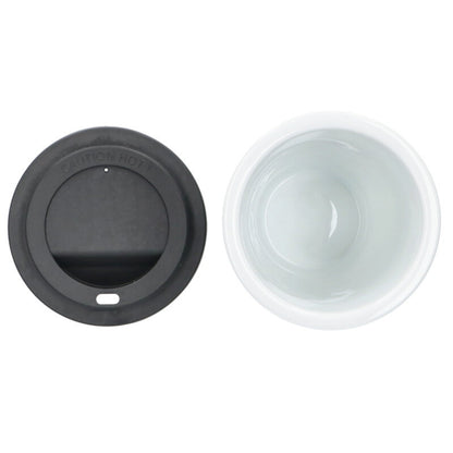 Balenciaga Logo Print Tumbler Black