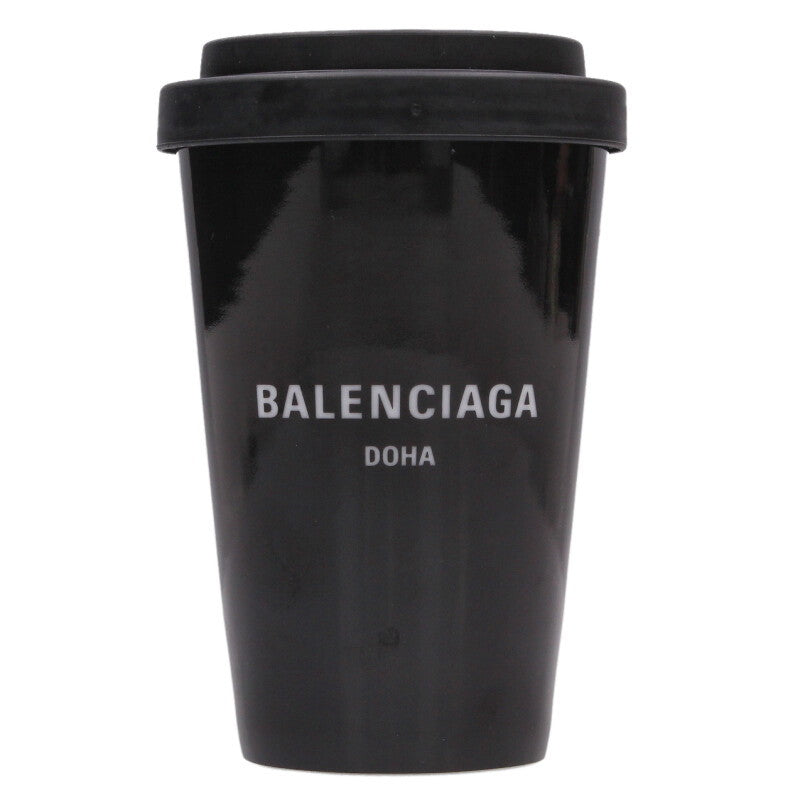 Balenciaga Logo Print Tumbler Black