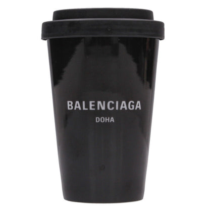 Balenciaga Logo Print Tumbler Black