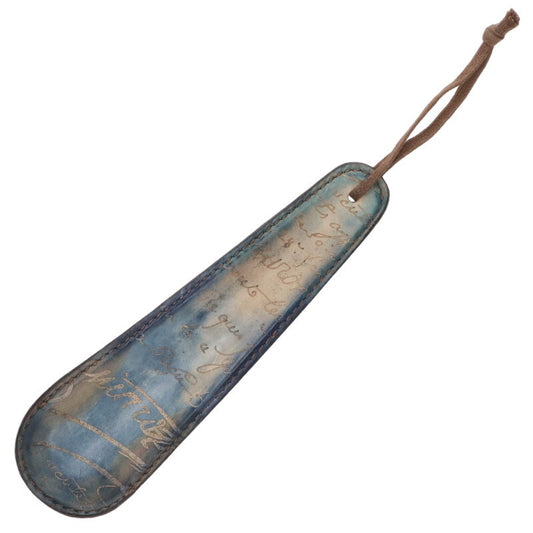 Berluti Calligraphy Shoehorn Blue
