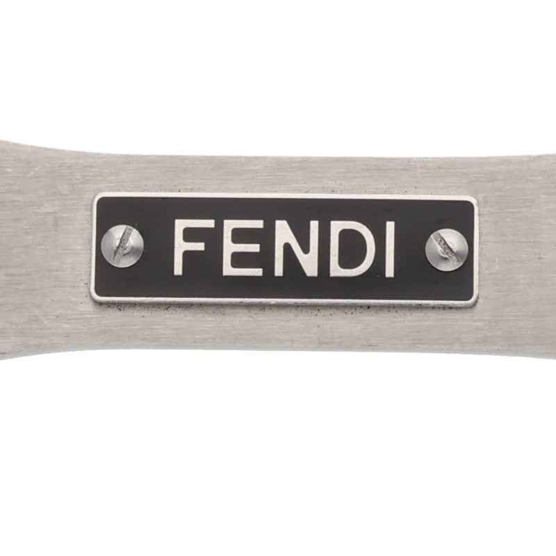 FENDI 7AP062 Bottle Opener Keyring Silver Size ONE SIZE