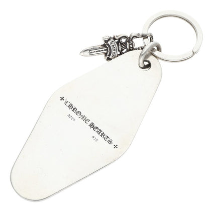 Chrome Hearts LARGE HOTEL KEY Silver Keyring Size ONE SIZE