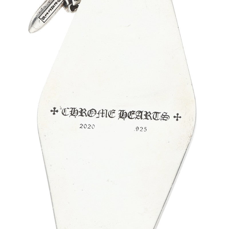 Chrome Hearts LARGE HOTEL KEY Silver Keyring Size ONE SIZE