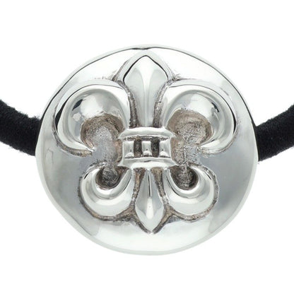 Chrome Hearts BS Flare Button Silver Hairband