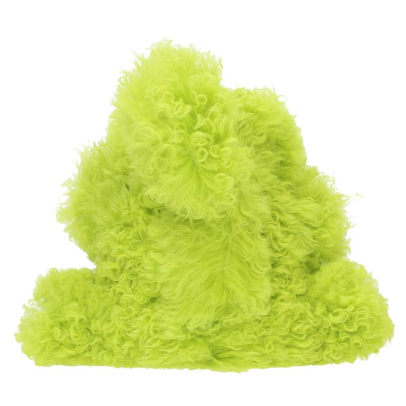 Chrome Hearts Rabbit Fur Teddy Bear Multicolored