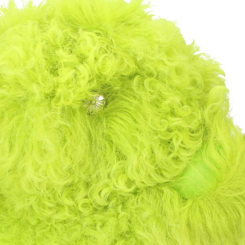 Chrome Hearts Rabbit Fur Teddy Bear Multicolored