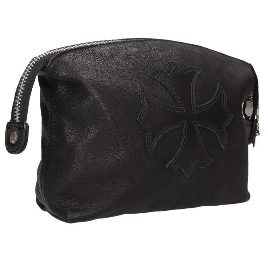Chrome Hearts CH Plus Patch Leather Pouch Size ONE SIZE