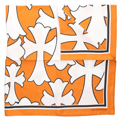 Chrome Hearts CH Cemetery Print Silk Scarf Size ONE SIZE