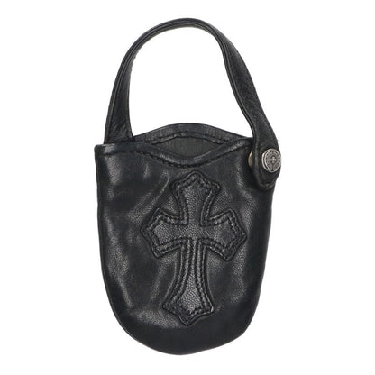 Chrome Hearts Cross Patch Leather Phone Pouch Size ONE SIZE
