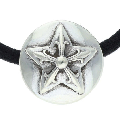 Chrome Hearts Star button hair tie Silver