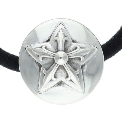 Chrome Hearts Star Button Hair Tie Silver x Black