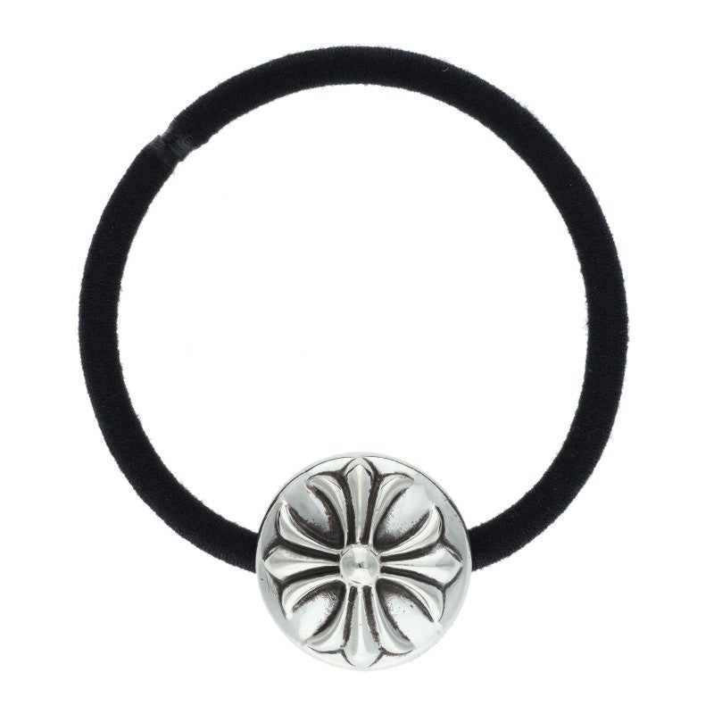 Chrome Hearts Cross Ball Button Hair Tie Concho 925