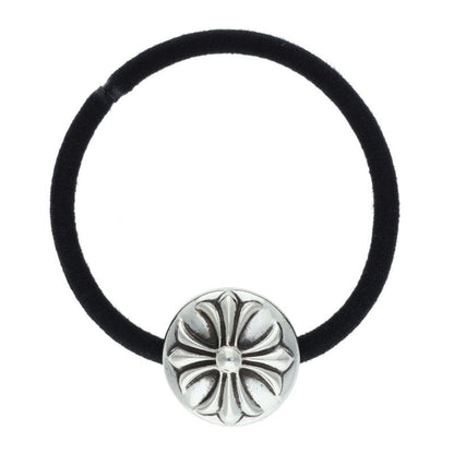 Chrome Hearts Cross Ball Button Hair Tie Concho 925
