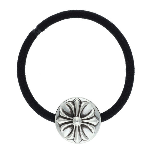 Chrome Hearts Cross Ball Button Hair Tie Concho 925