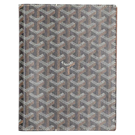GOYARD Castiglione Cover Herringbone Book Cover Black