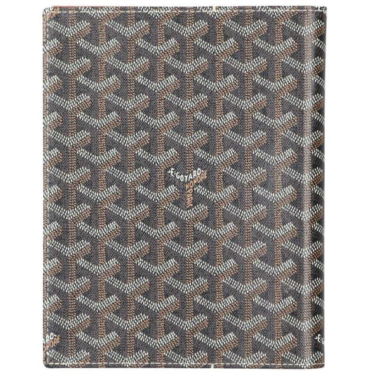 GOYARD Castiglione Cover Herringbone Book Cover Black