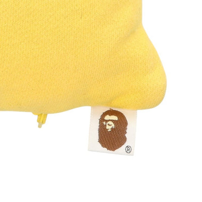 A BATHING APE Character Print Camo Cushion Multi