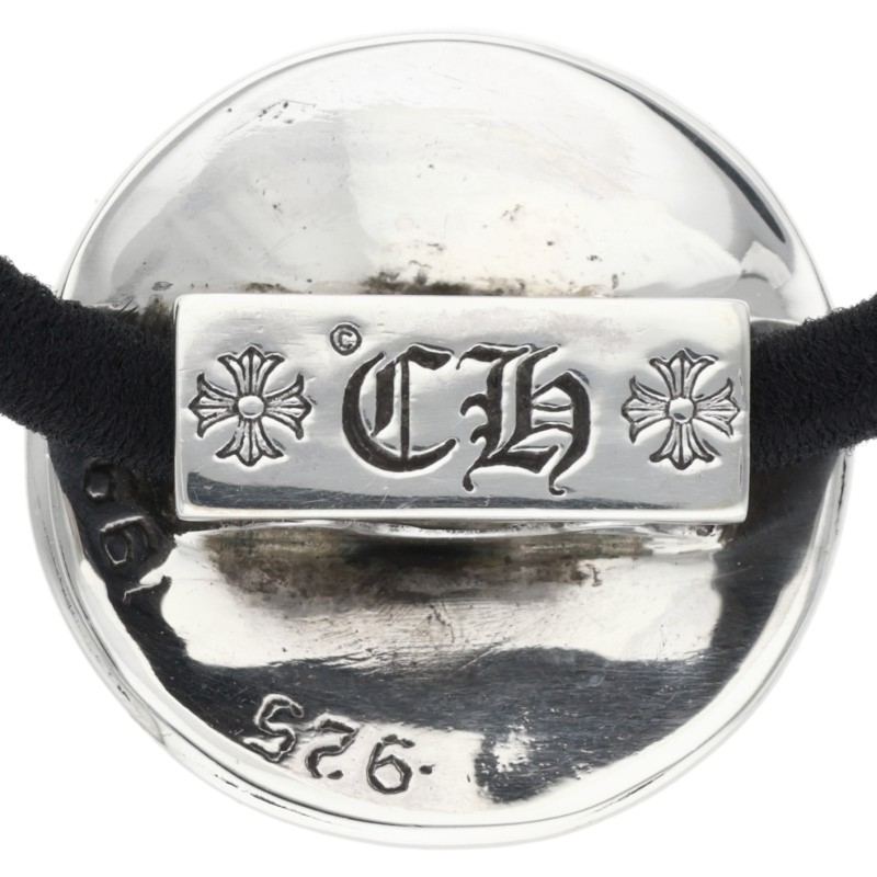 Chrome Hearts Flared button hair tie Silver
