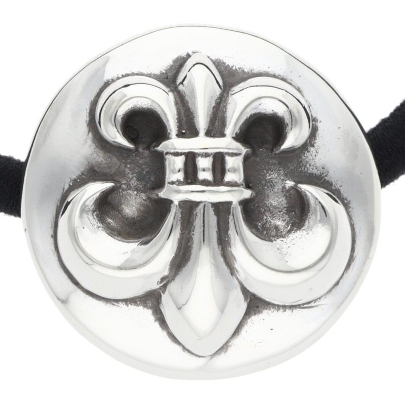 Chrome Hearts Flared button hair tie Silver